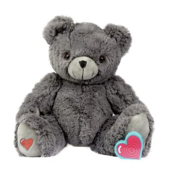 heartbeat buddy gray bear